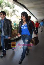 Ranbir Kapoor, Priyanka Chopra spotted at Mumbai airport back from New York on 6th March 2010 (32).JPG